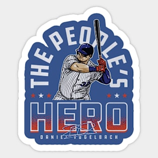 Daniel Vogelbach New York M The People's Hero Sticker